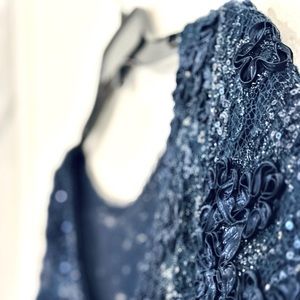 Navy formal gown